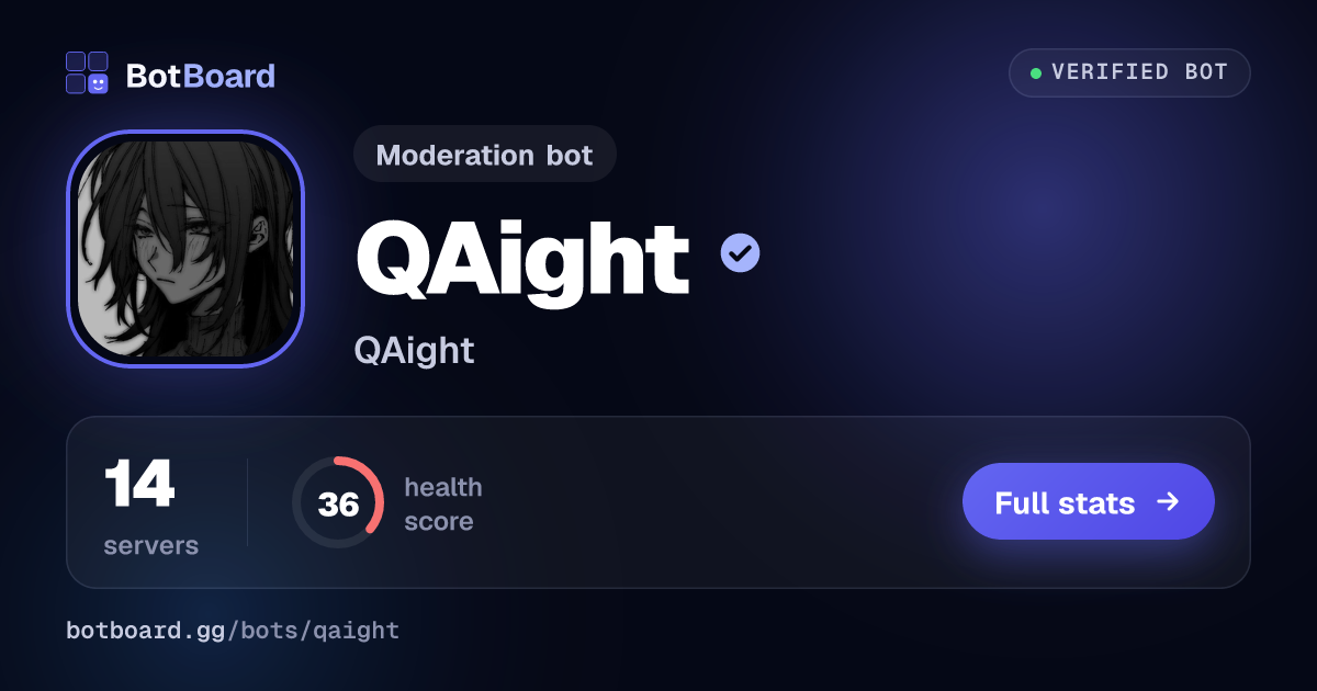 Share card for QAight