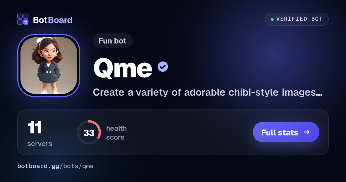 Share card for Qme