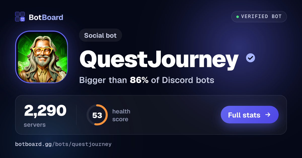 Share card for QuestJourney