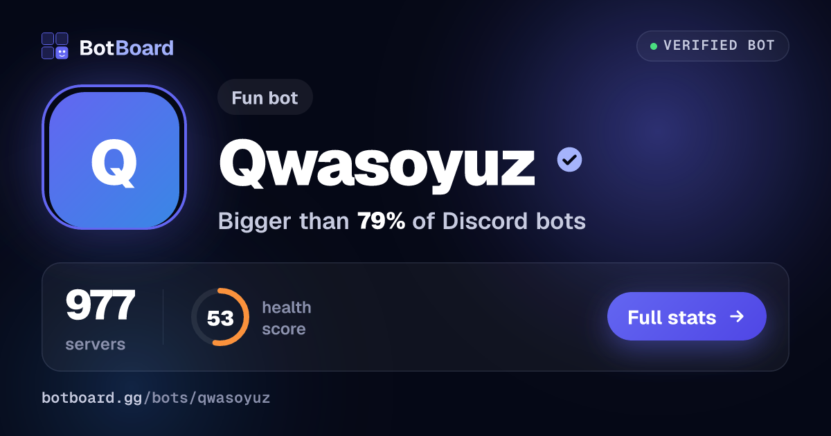 Share card for Qwasoyuz