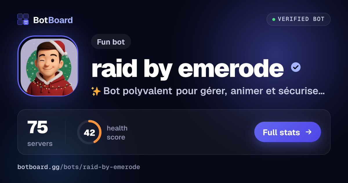 Share card for raid by emerode