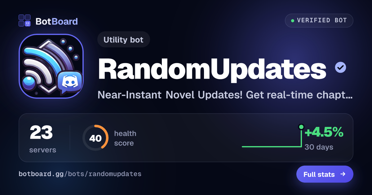 Share card for RandomUpdates