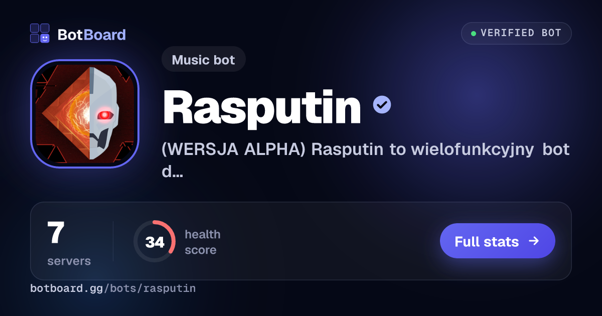 Share card for Rasputin