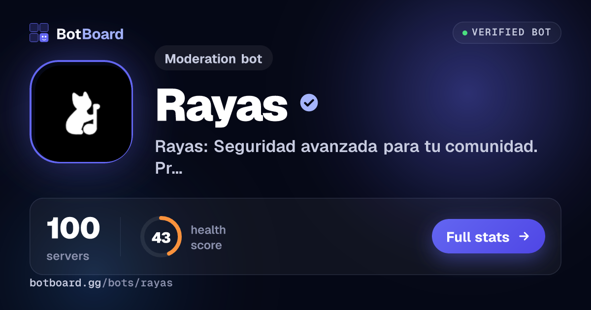 Share card for Rayas