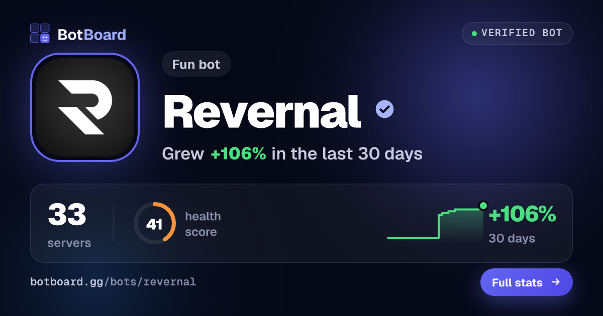 Share card for Revernal