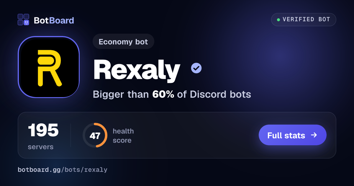 Share card for Rexaly