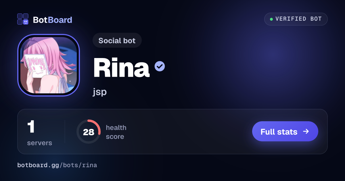 Share card for Rina