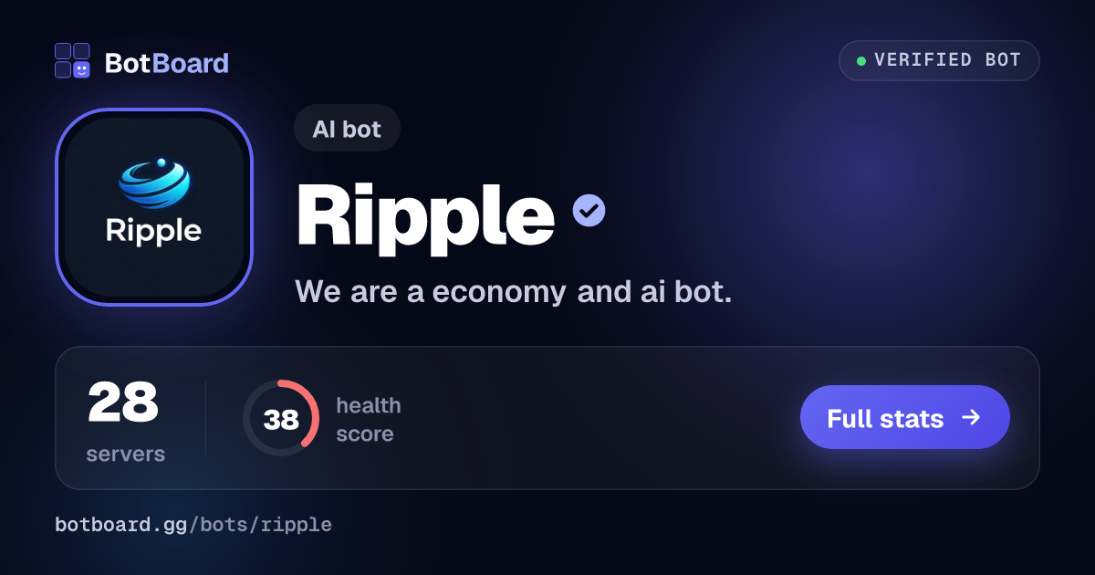 Share card for Ripple
