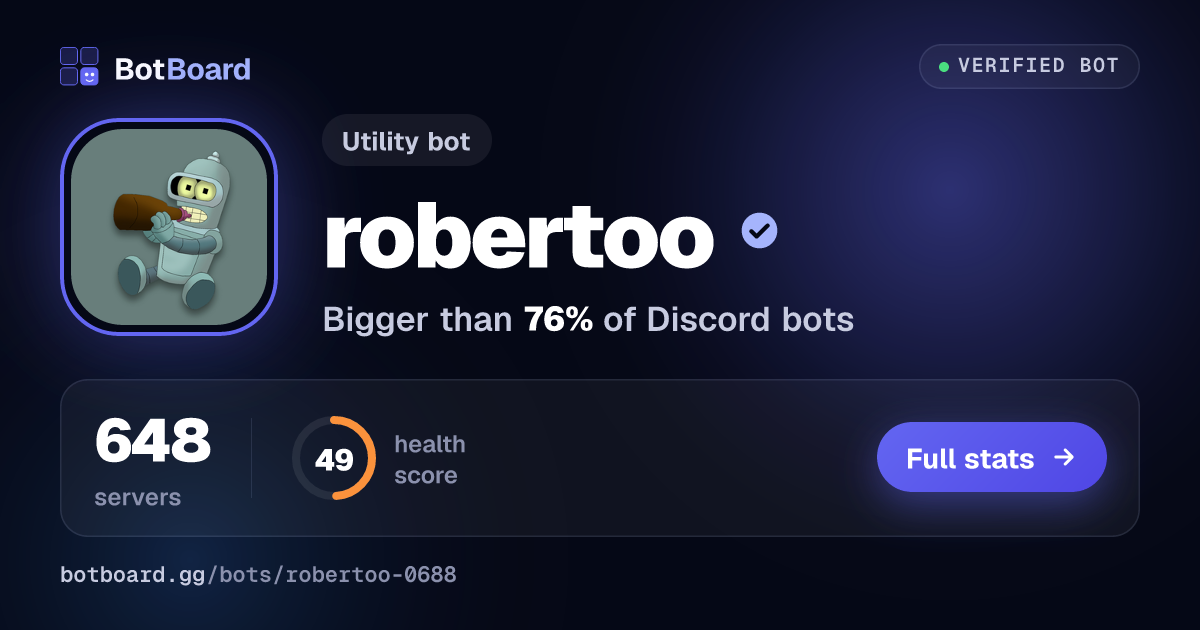 Share card for robertoo