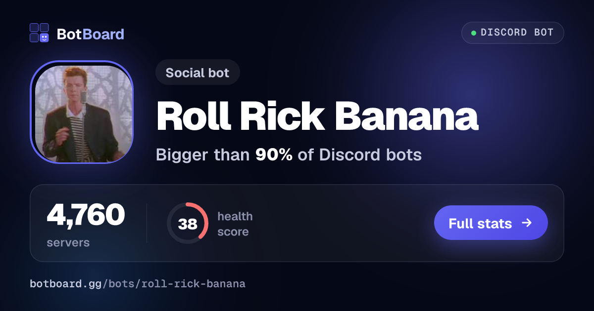 Share card for Roll Rick Banana