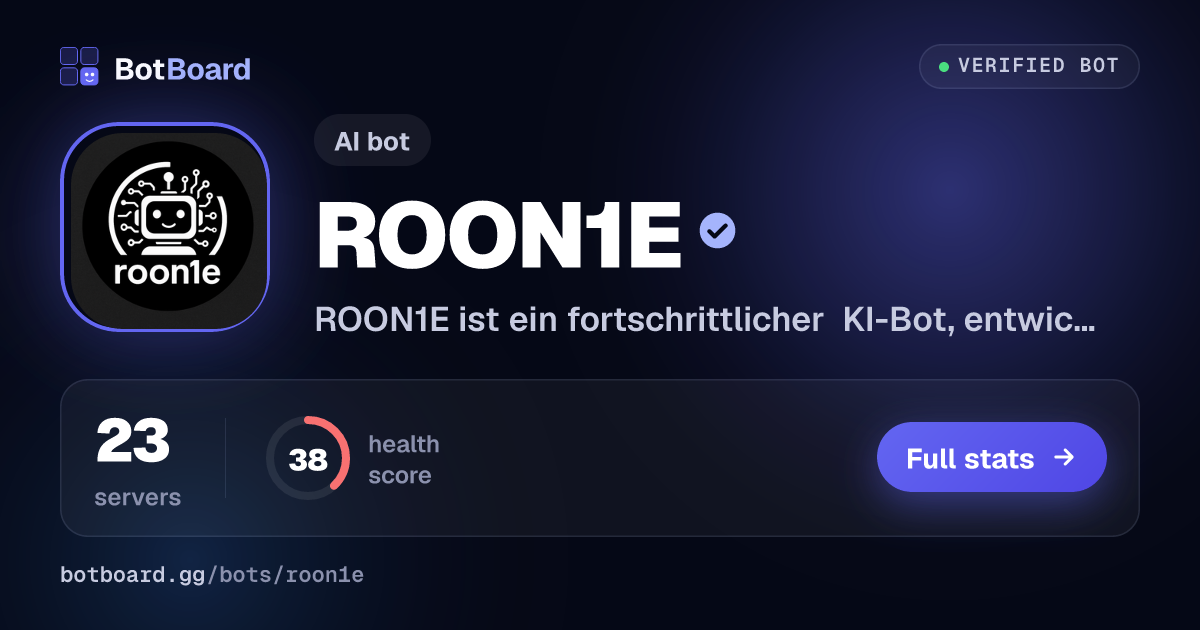Share card for ROON1E