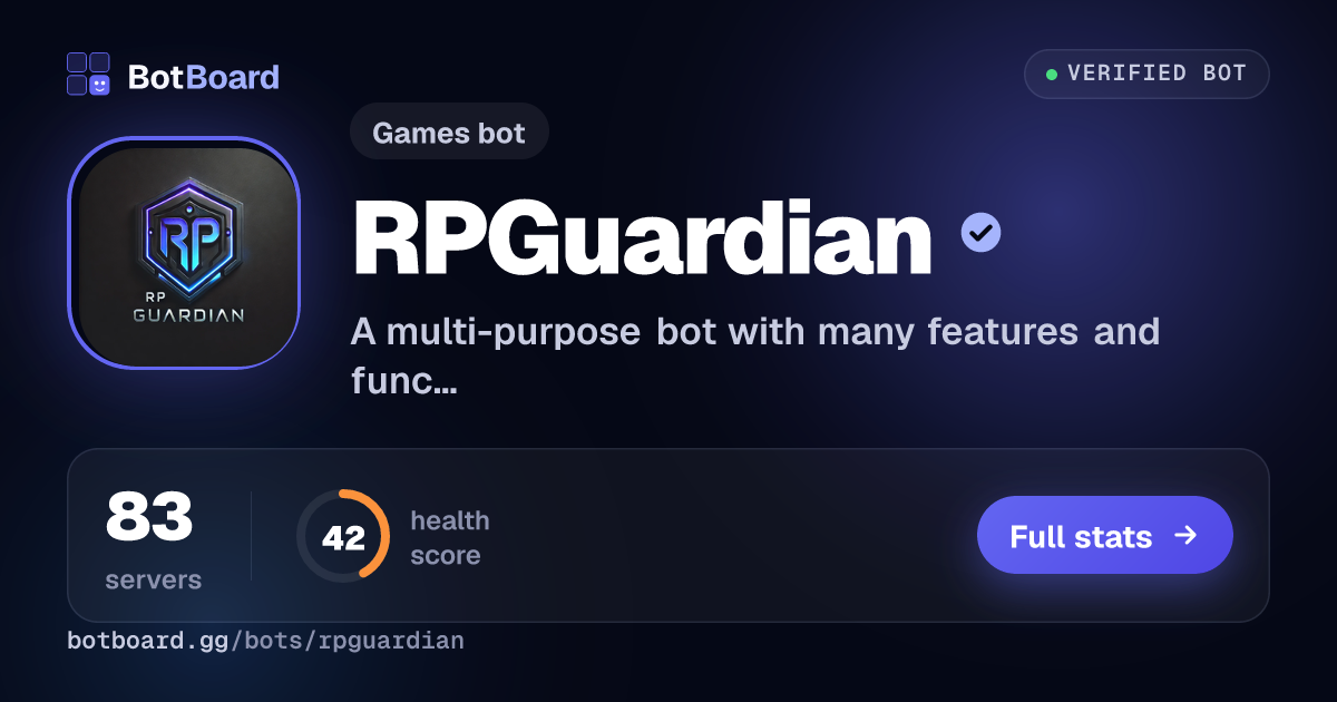 Share card for RPGuardian