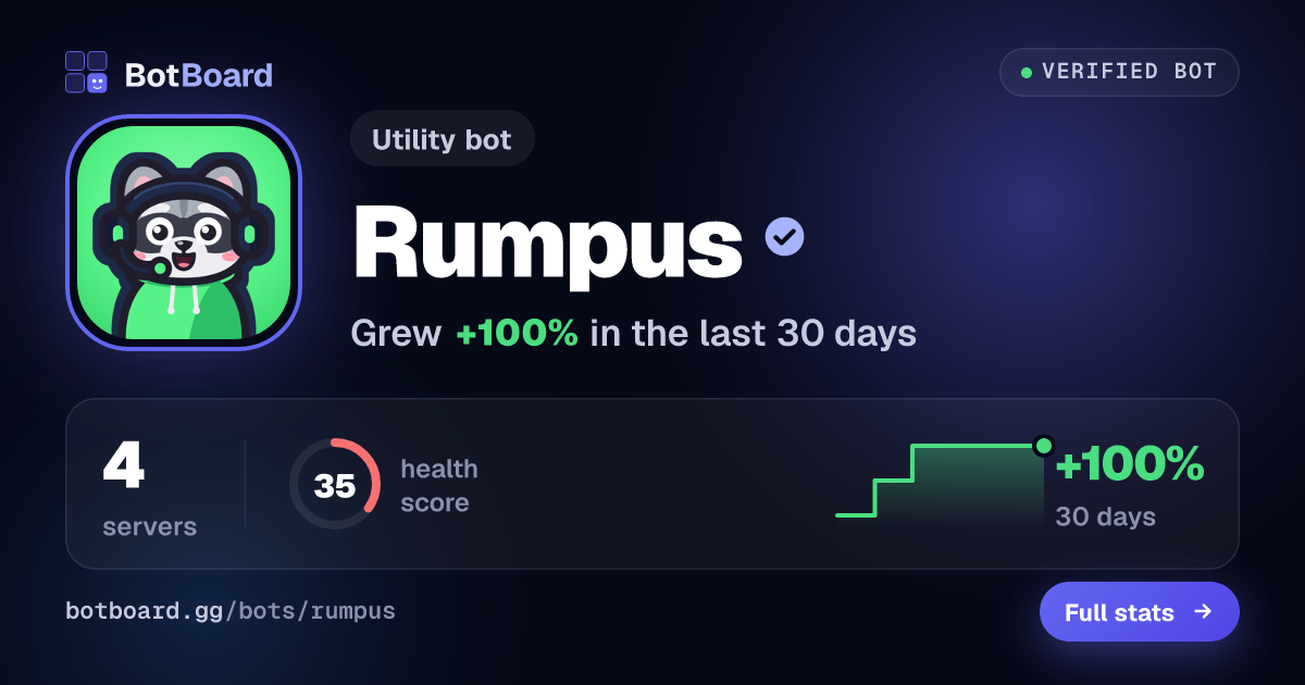 Share card for Rumpus