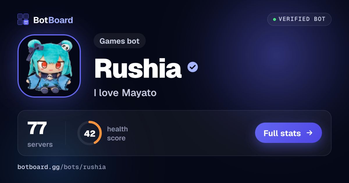 Share card for Rushia