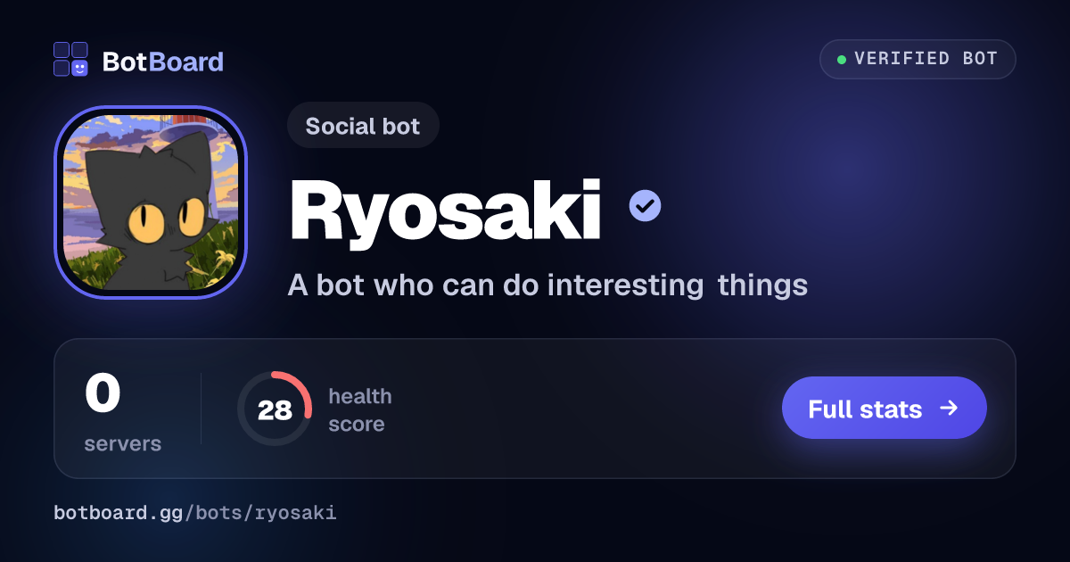Share card for Ryosaki