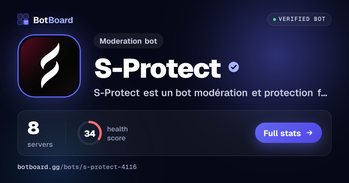 Share card for S-Protect