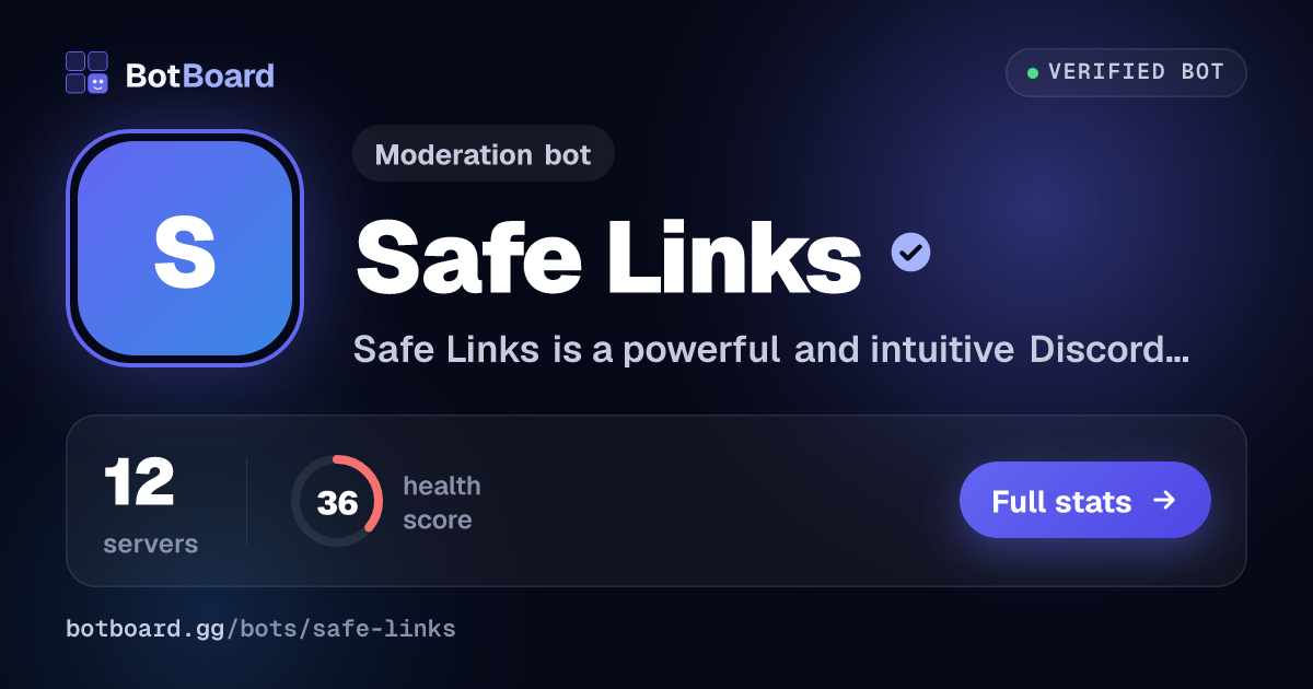 Share card for Safe Links