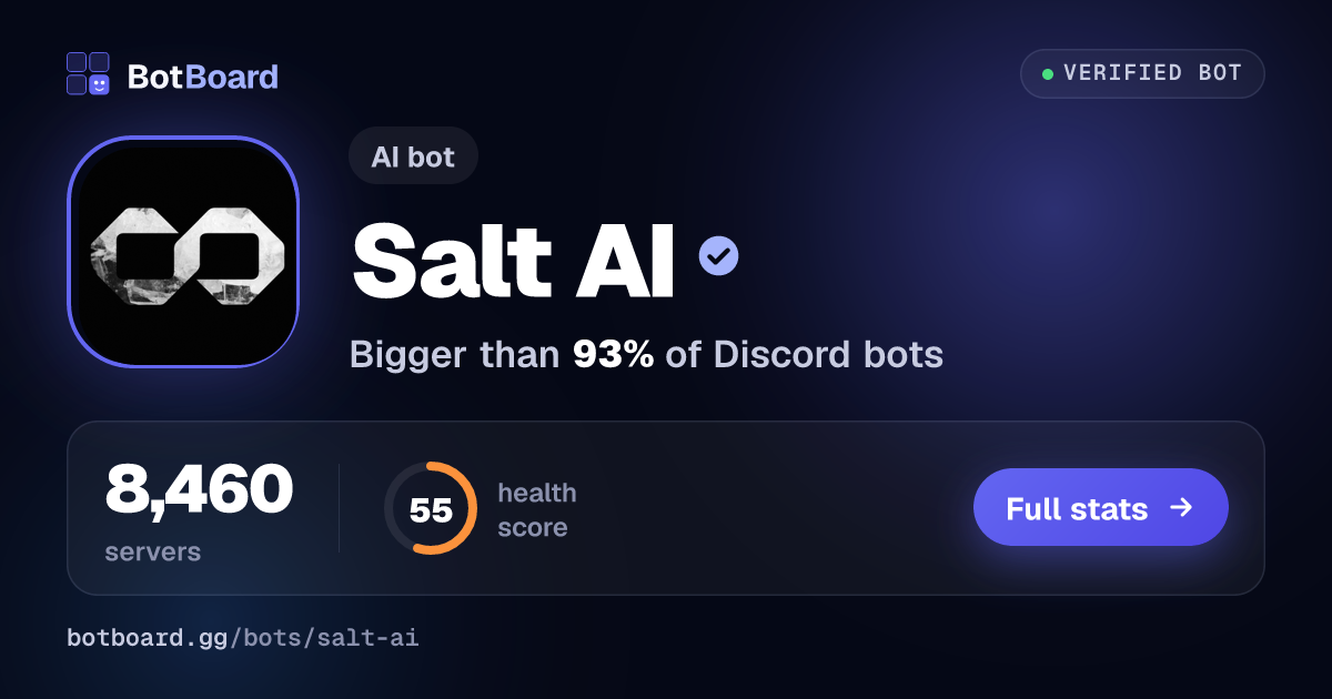 Share card for Salt AI