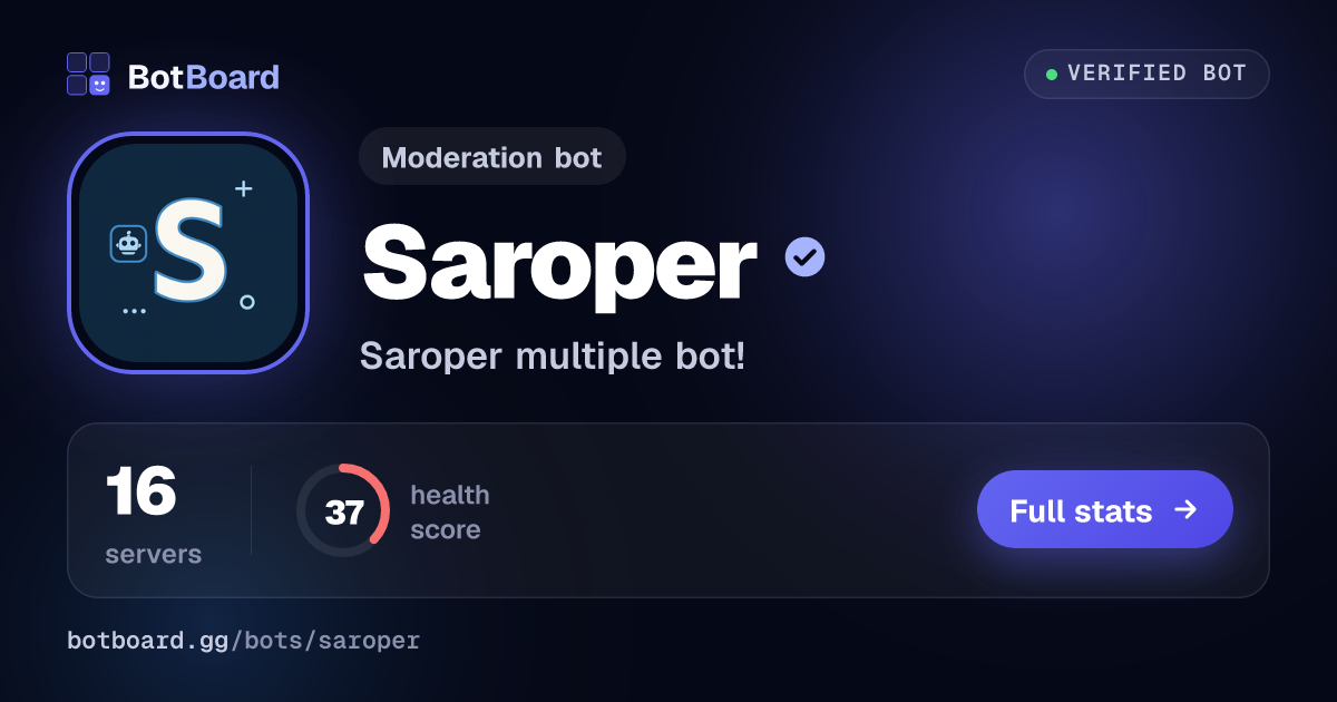 Share card for Saroper