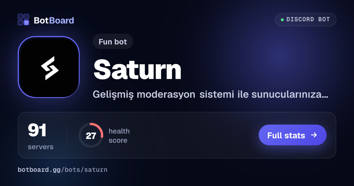 Share card for Saturn