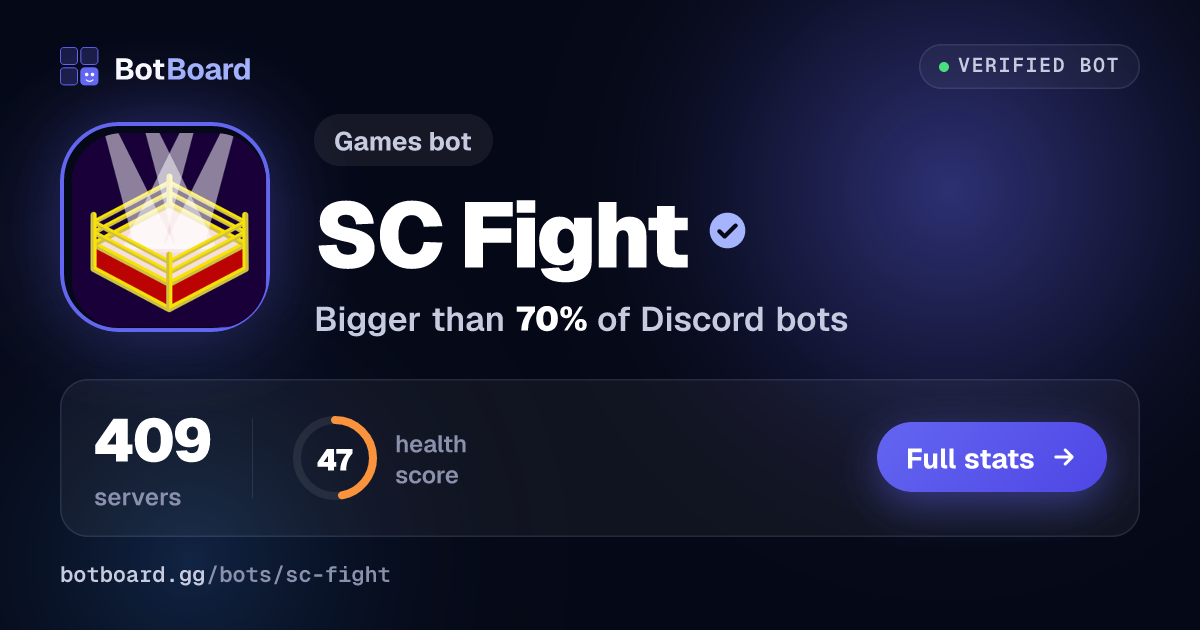 Share card for SC Fight