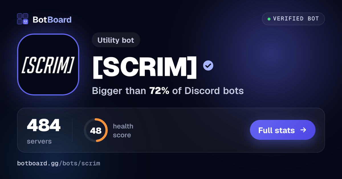 Share card for [SCRIM]