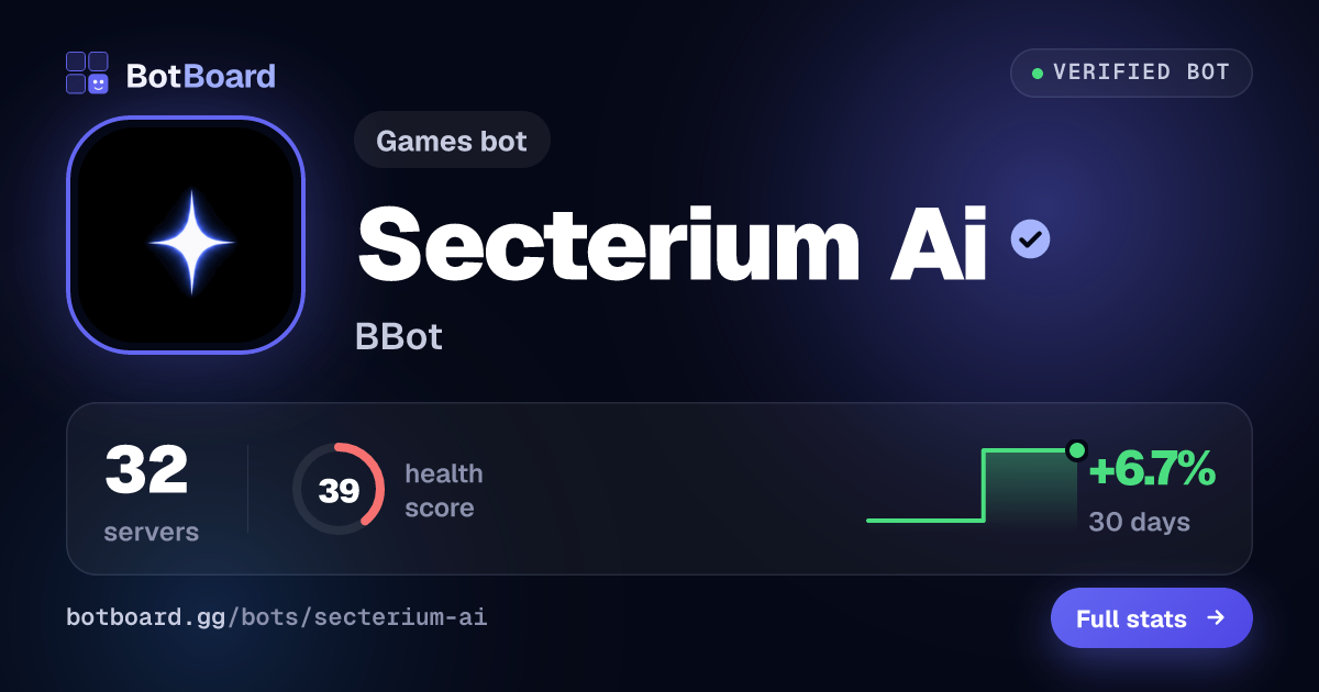 Share card for Secterium Ai
