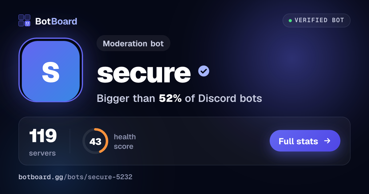 Share card for secure