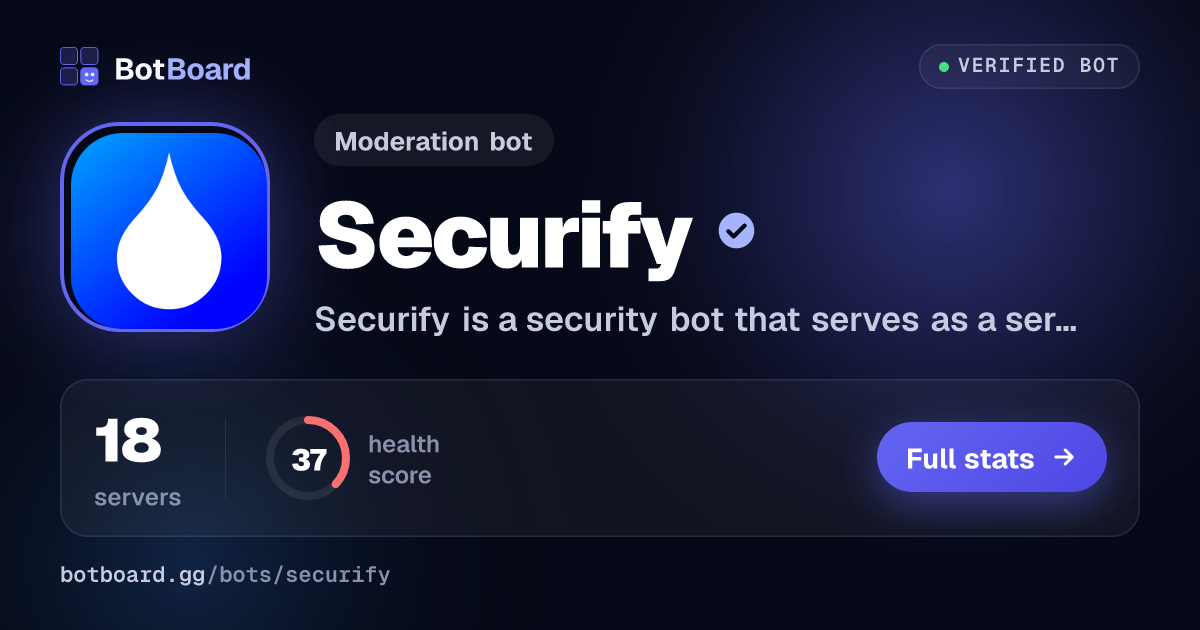 Share card for Securify