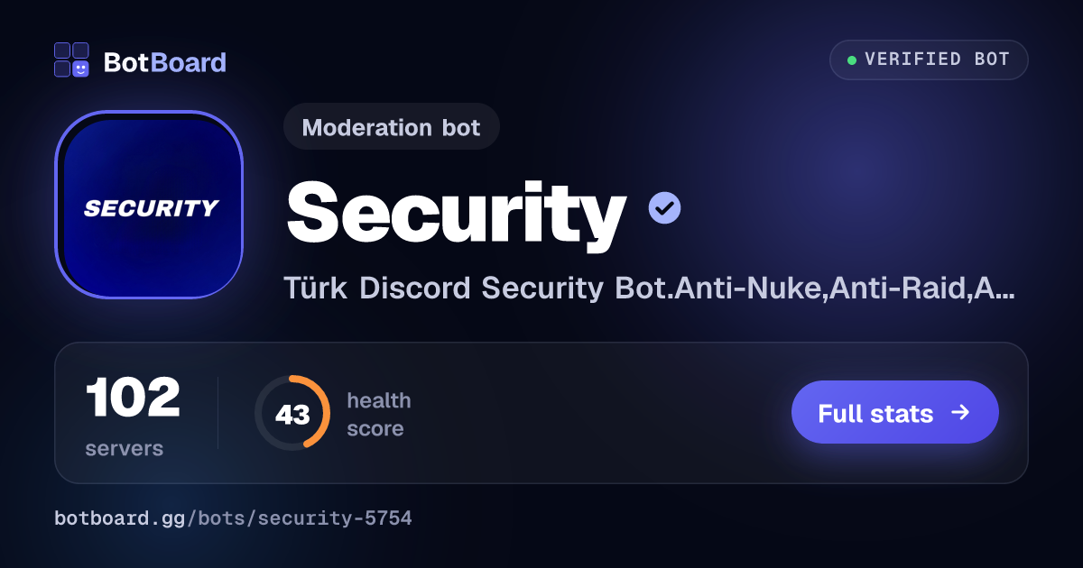 Share card for Security