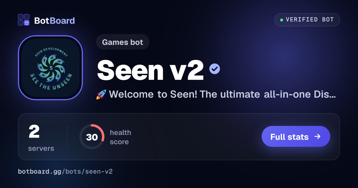 Share card for Seen v2