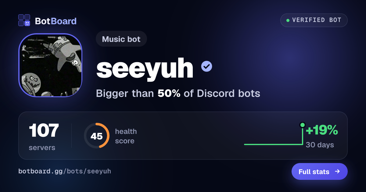 Share card for seeyuh
