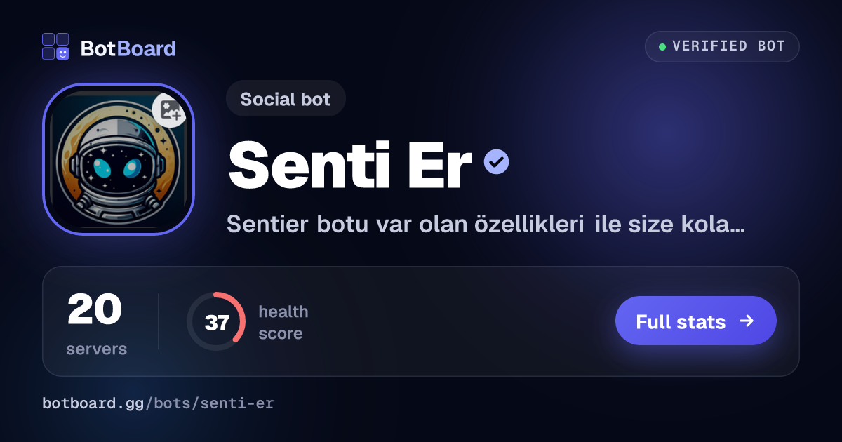 Share card for SENTİER® Ϟ