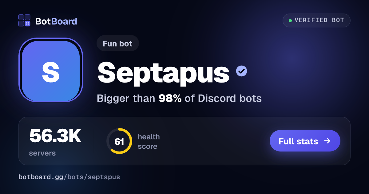 Share card for Septapus