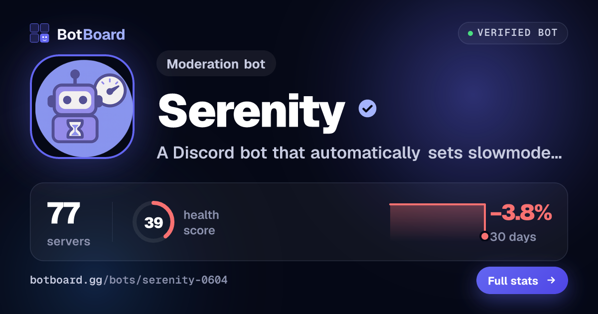 Share card for Serenity