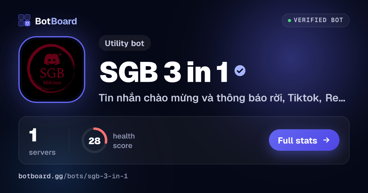 Share card for SGB 3 in 1