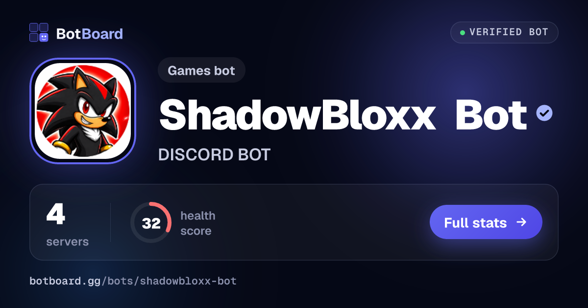 Share card for ShadowBloxx Bot