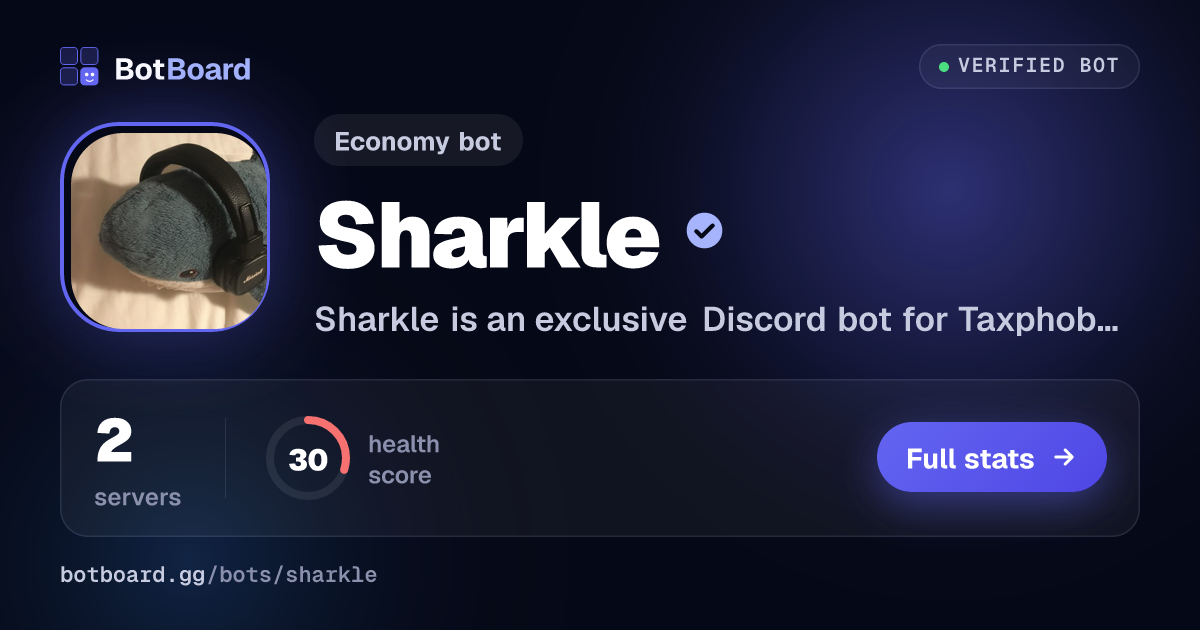 Share card for Sharkle