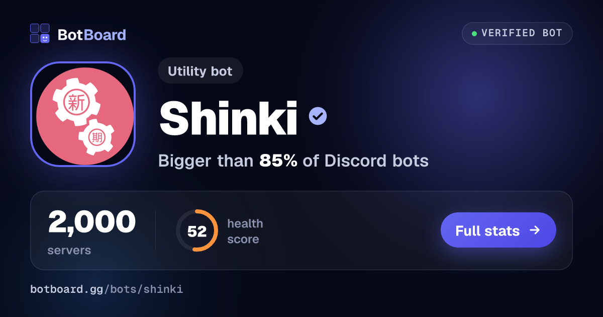 Share card for Shinki
