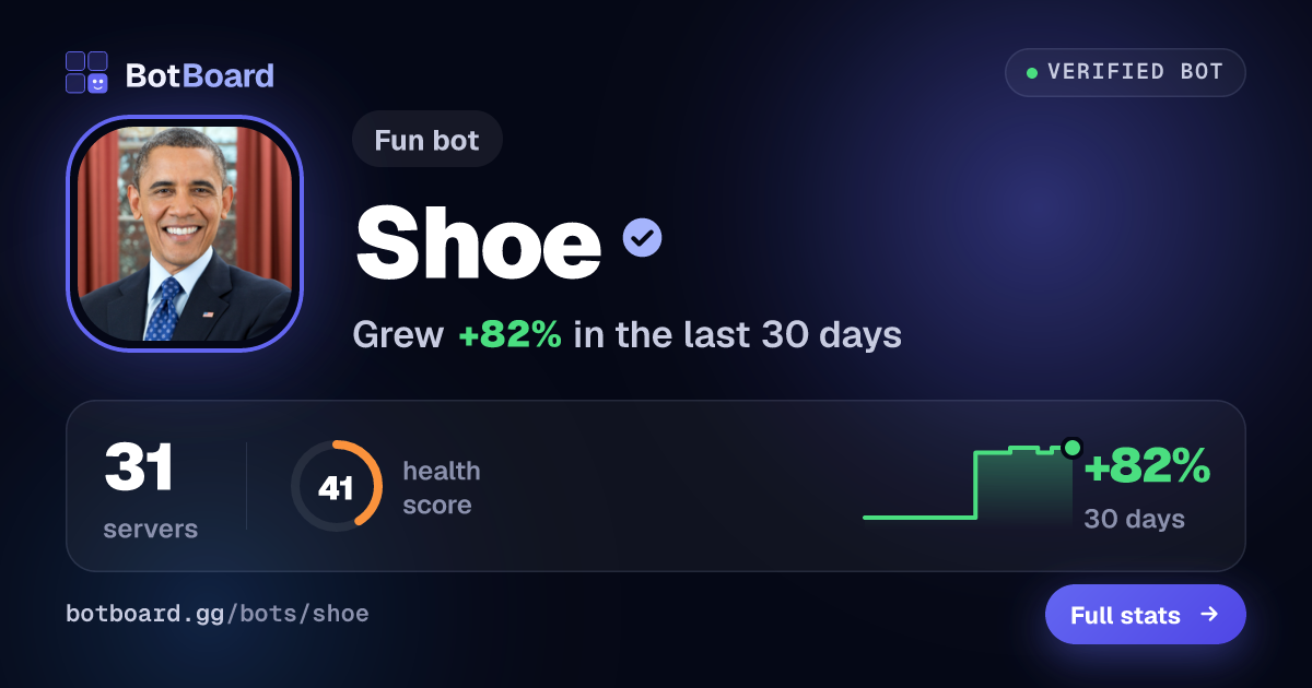 Share card for Shoe