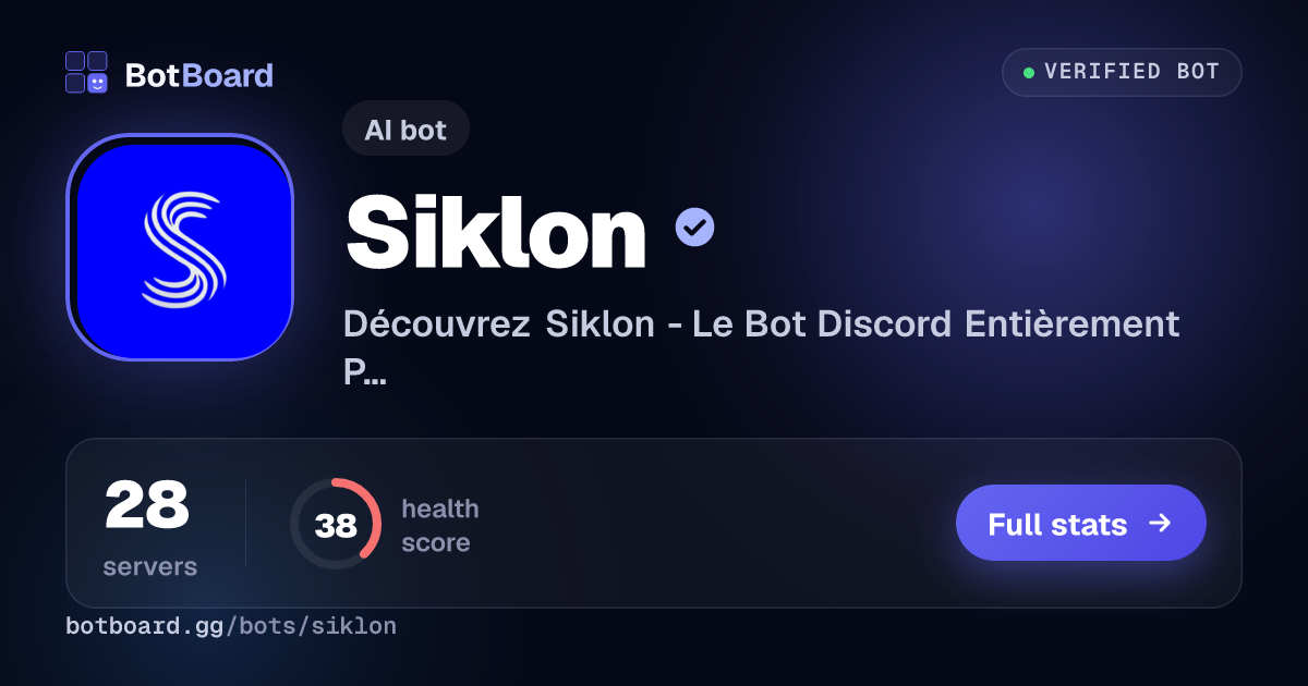 Share card for Siklon