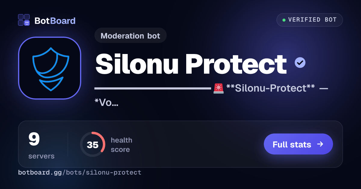 Share card for Silonu Protect