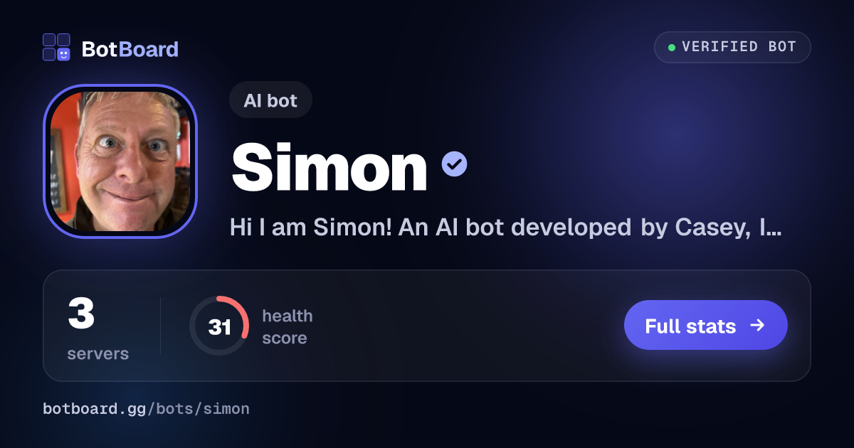Share card for Simon