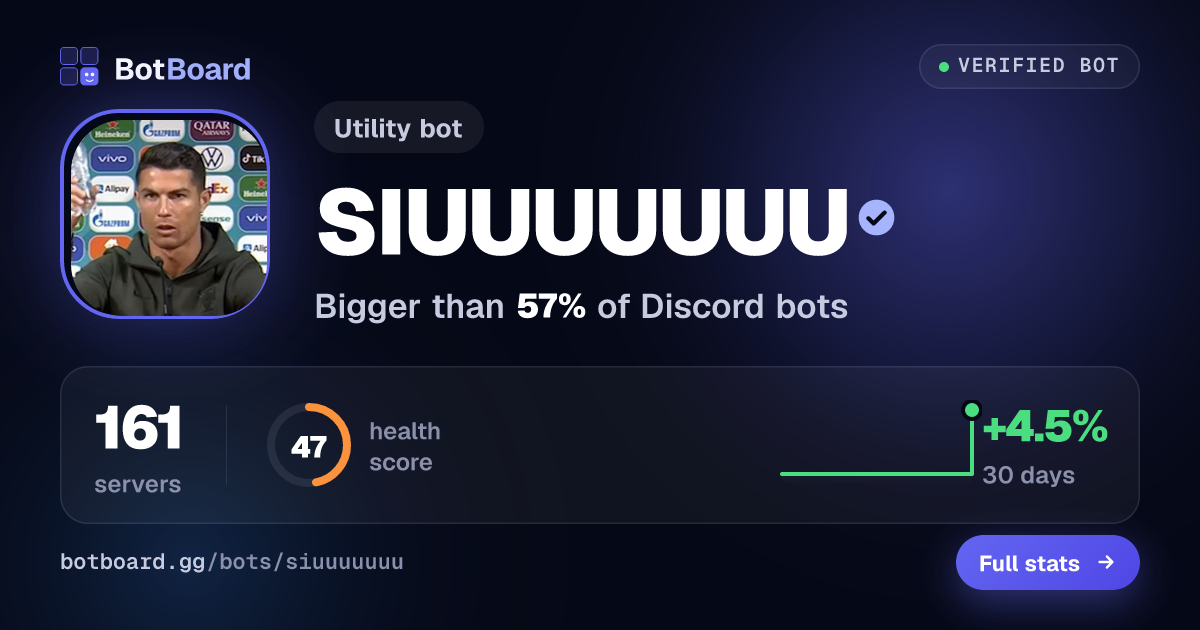 Share card for SIUUUUUUU