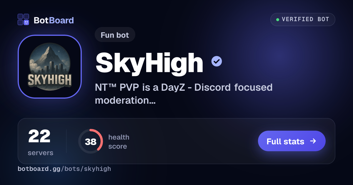Share card for SkyHigh
