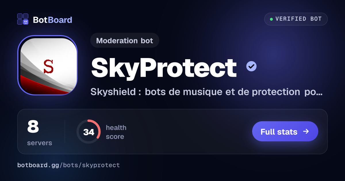 Share card for SkyProtect