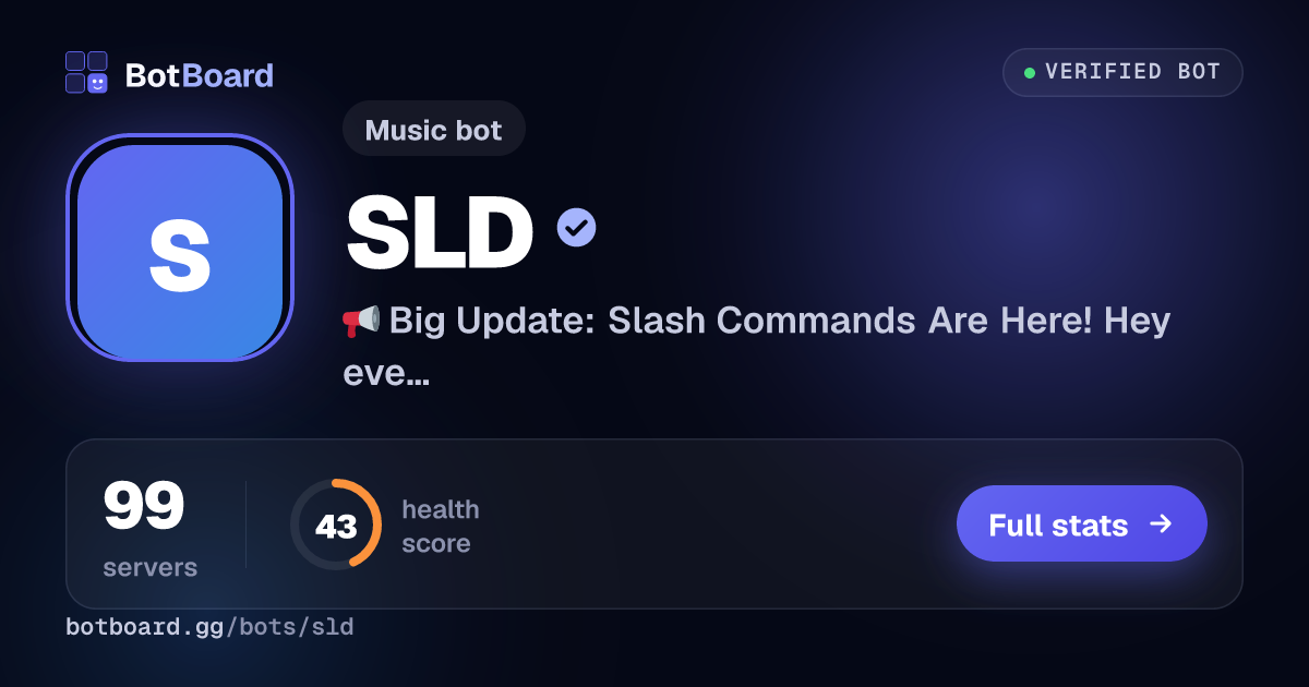 Share card for SLD