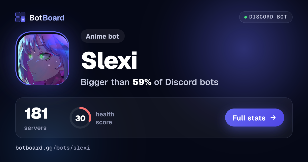 Share card for Slexi