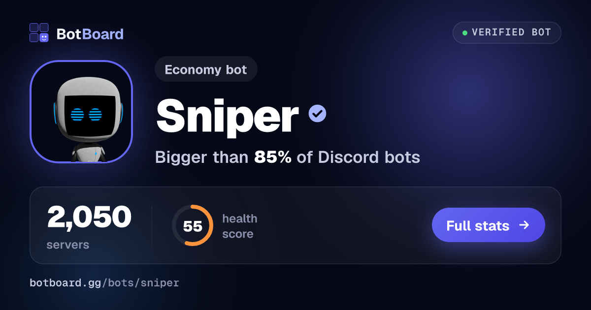 Share card for Sniper