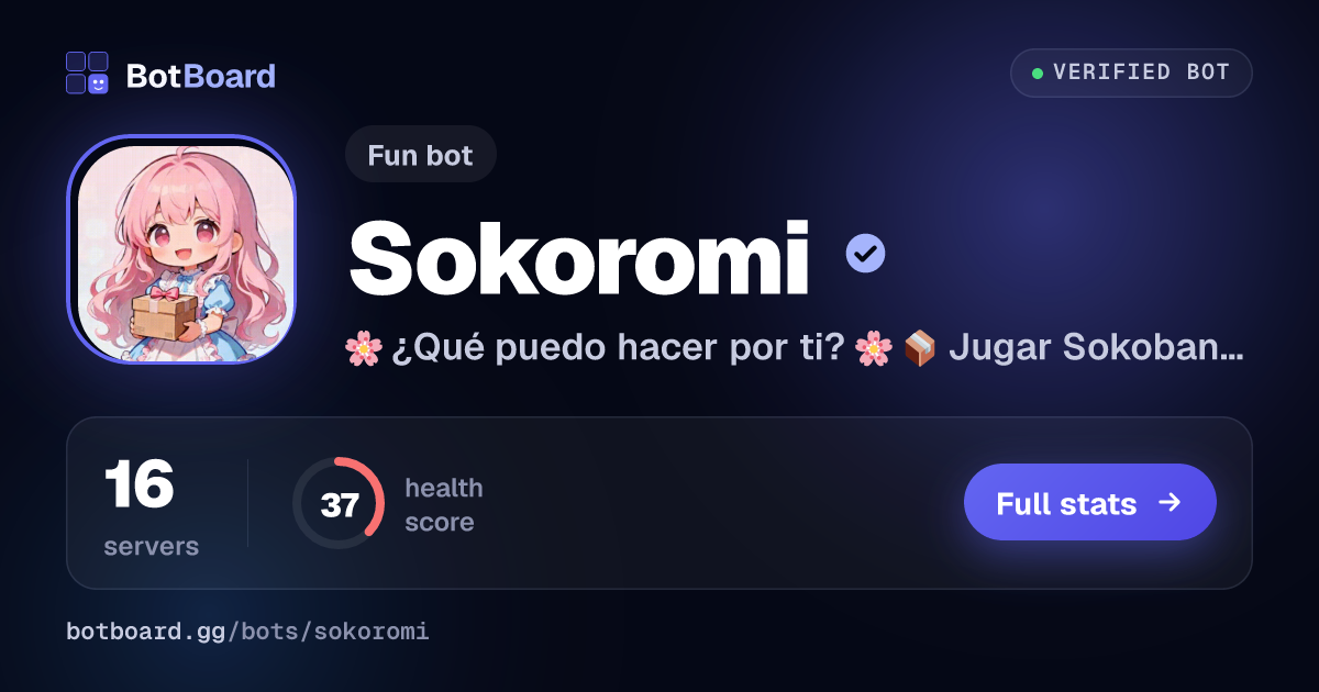 Share card for Sokoromi